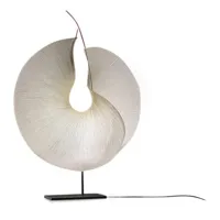 ingo maurer -   lampe de table yoruba rose blanc design silicone
